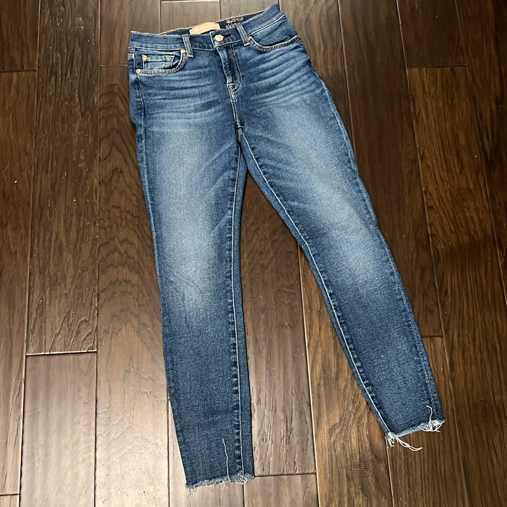 7 For All Mankind Luxe Vintage Ankle Skinny